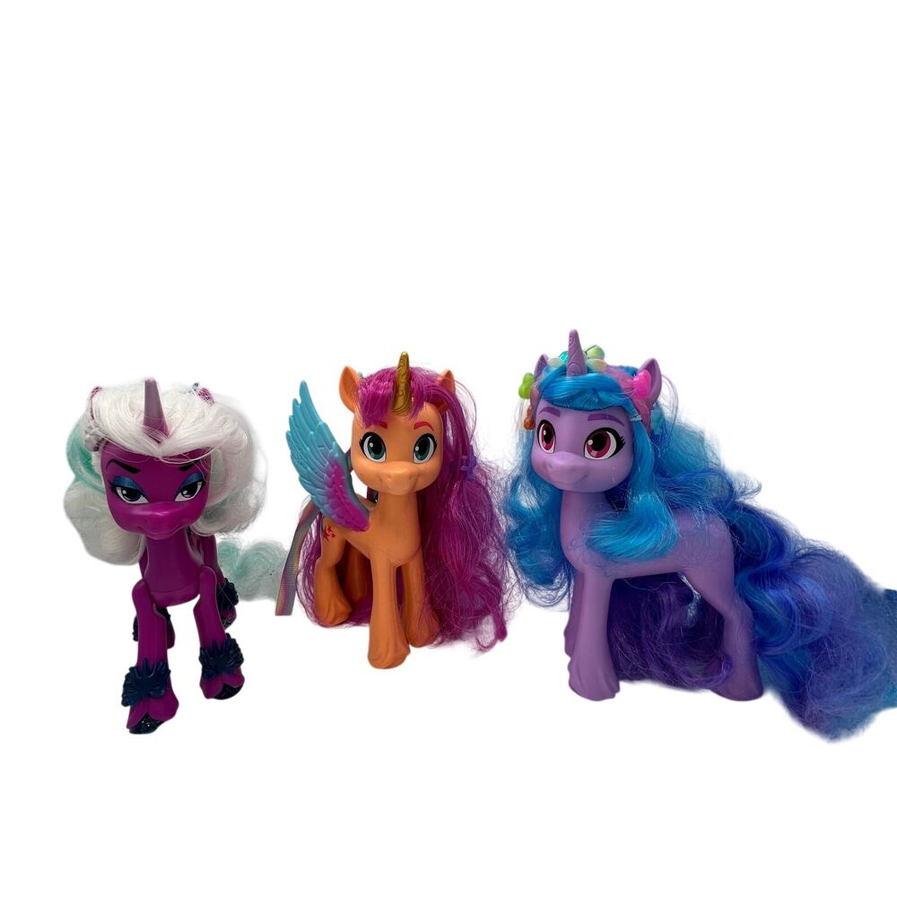 My Little Pony Toys Alicorn Opaline Arcana Sunny Starscout Izzy Moonbow Unicorn